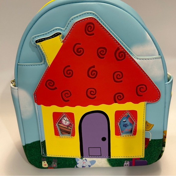 NWT Loungefly x Nickelodeon Blue's Clues Open House Mini Backpack - Picture 3 of 9